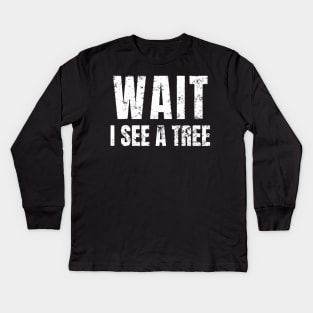 Arborist- Funny Lumberjack Kids Long Sleeve T-Shirt